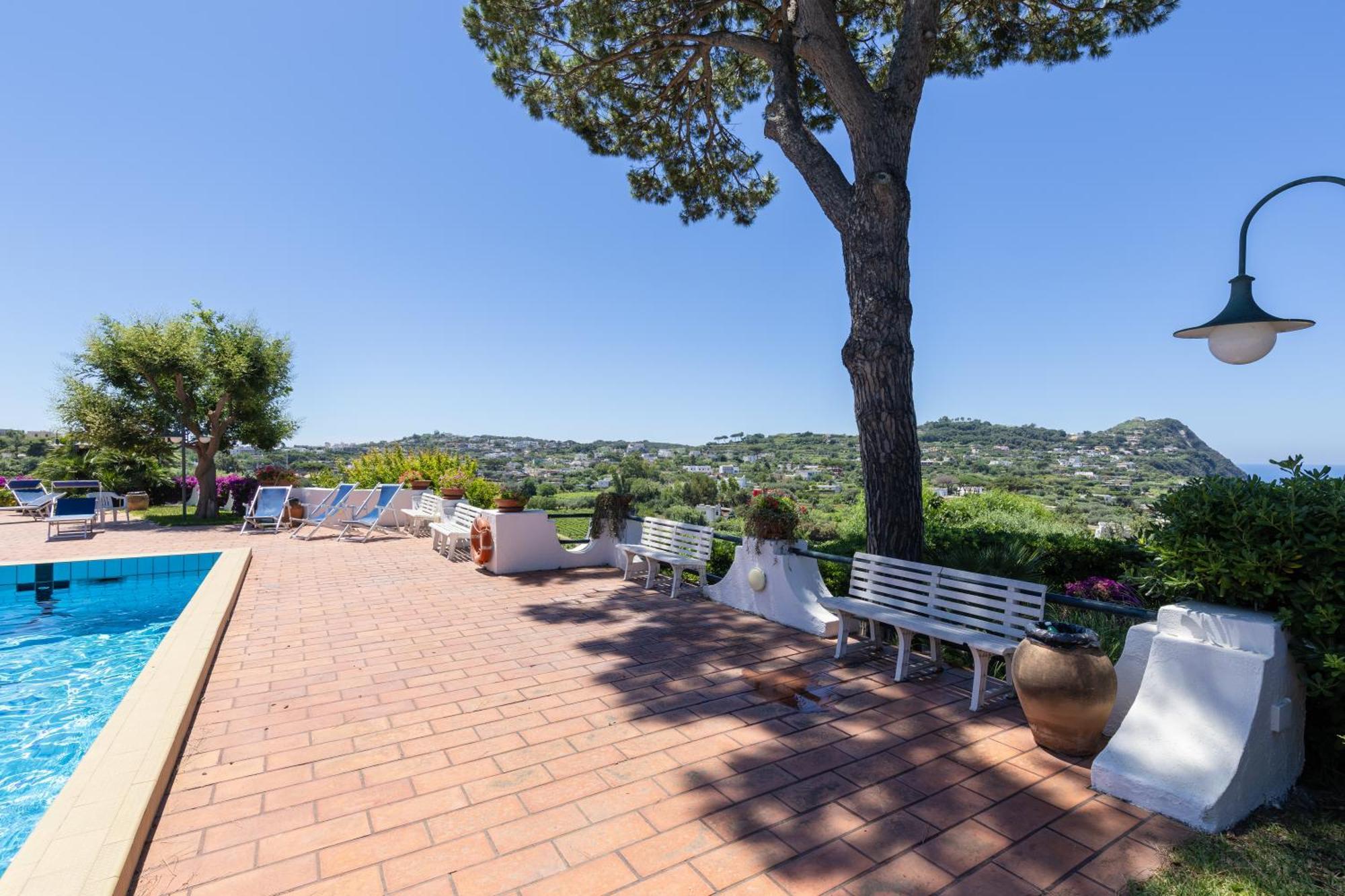 Forio di Ischia Villetta Con Giardino Esclusivo Di 1000 Mq, Piscina, Tennis, Calcio, Bocce מראה חיצוני תמונה
